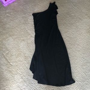 One shoulder dress